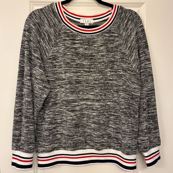 Anthropologie Tops - ANTHROPOLOGIE THML Long Sleeve Sweater Top Gray Women’s Size Medium